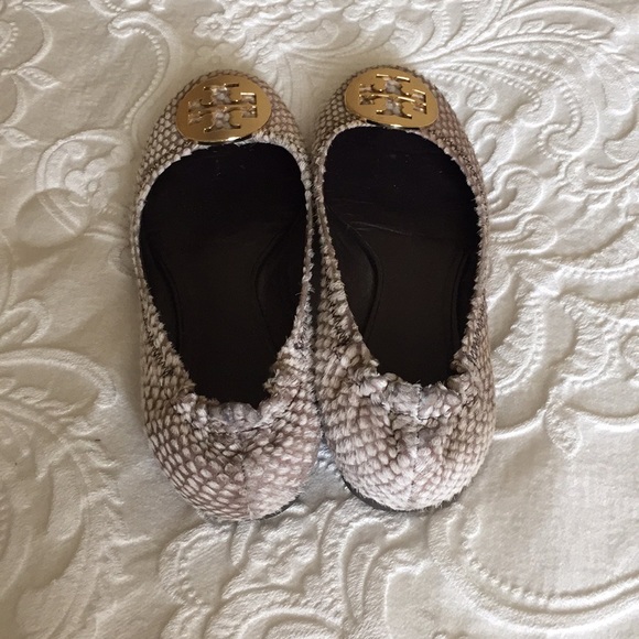 Tory Burch flats Reva size 8 animal print - Picture 5 of 8